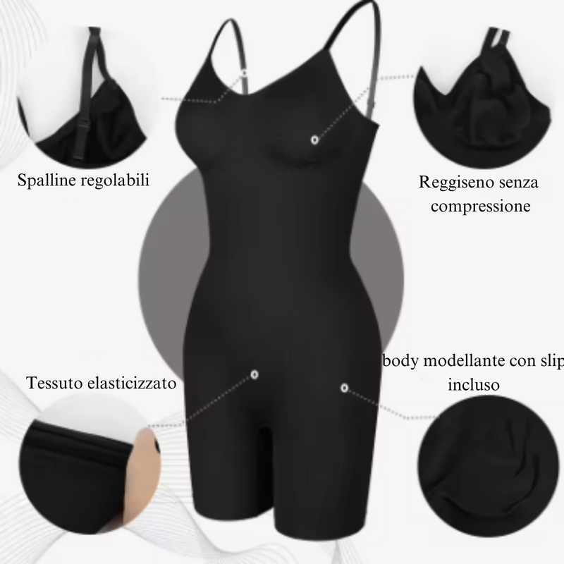 Corpo modellante nero Corbella™