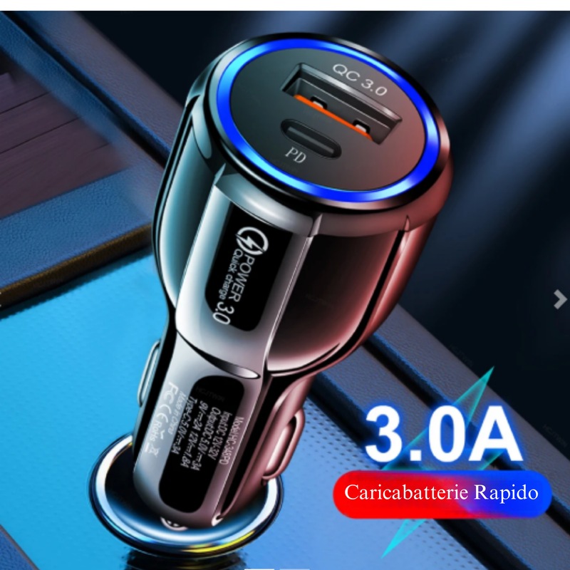 Adattatore di ricarica per auto RAPIDCAR™