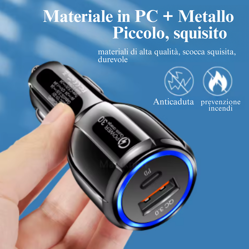 Adattatore di ricarica per auto RAPIDCAR™